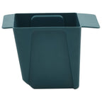 Fioriere per Euro pallet 24 pcs Verde 13,5 x 9 x 9,5 cm