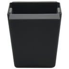 Fioriere per Euro pallet 24 pcs Nero 13,5 x 9 x 9,5 cm