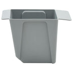 Fioriere per Euro pallet 24 pcs Grigio chiaro 13,5 x 9 x 9,5 cm