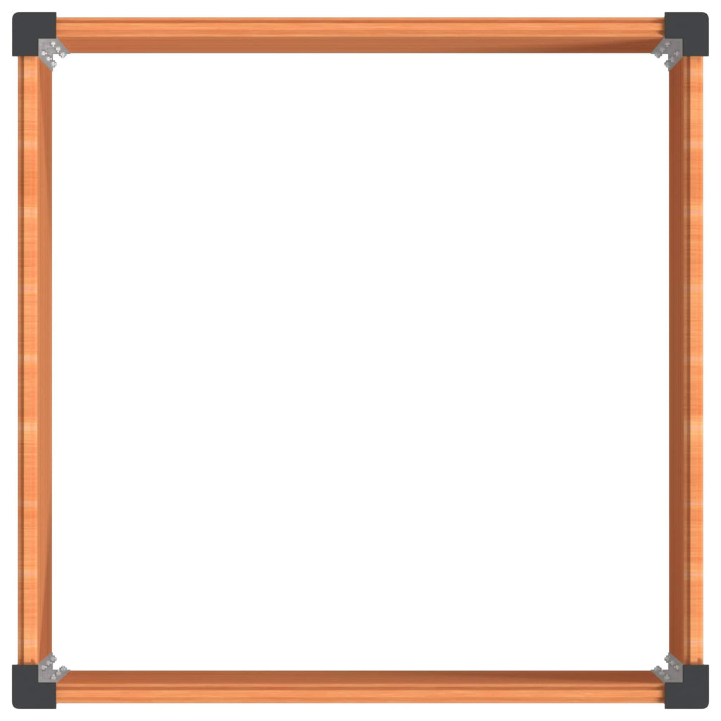 Letto rialzato da giardino Marrone 100 x 100 x 54 cm