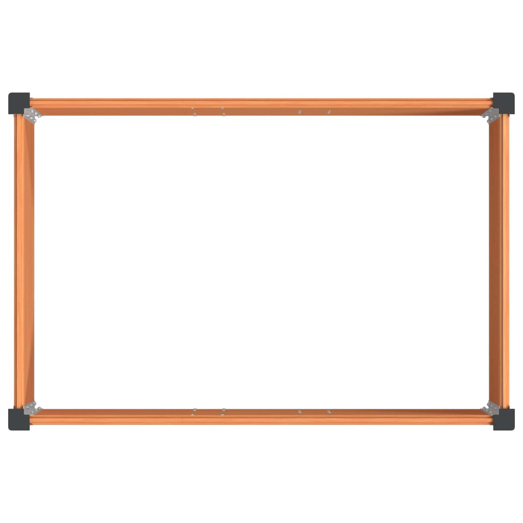 Letto rialzato da giardino Marrone 50 x 30 x 36 cm