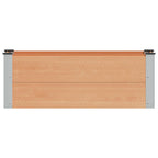 Letto rialzato da giardino Marrone 100 x 30 x 36 cm