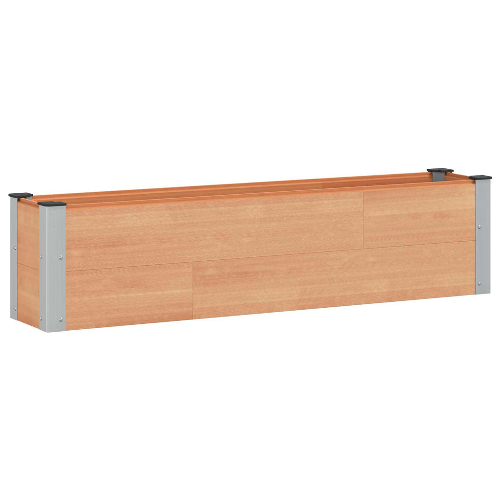 Letto rialzato da giardino Marrone 150 x 30 x 36 cm