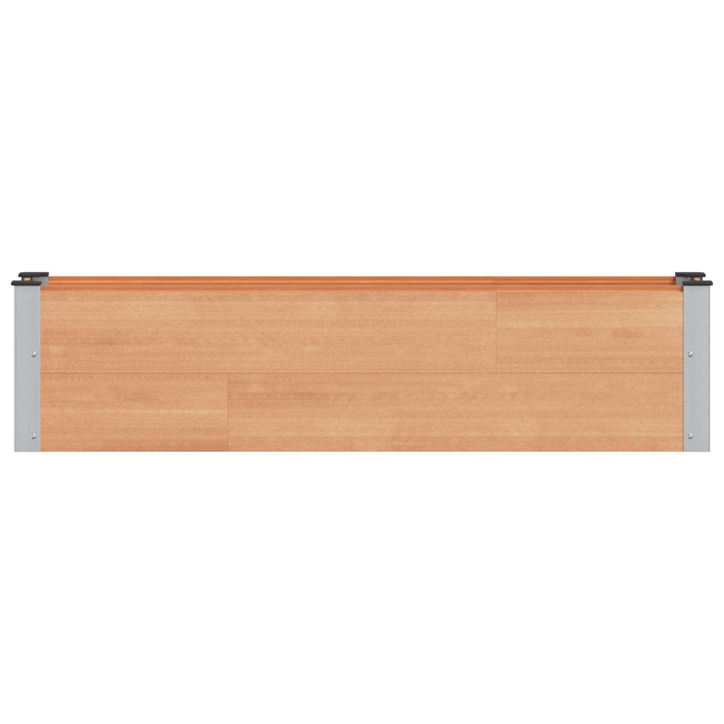 Letto rialzato da giardino Marrone 150 x 30 x 36 cm