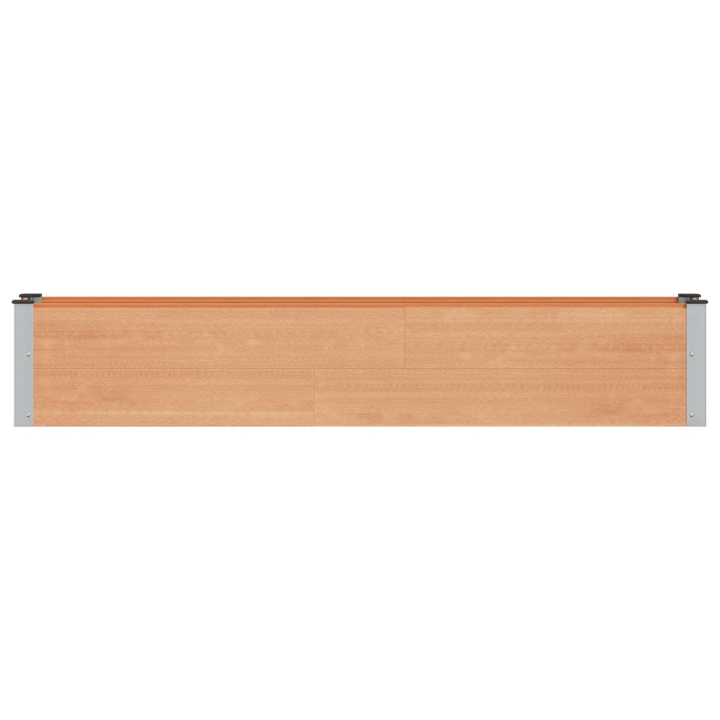 Letto rialzato da giardino Marrone 200 x 30 x 36 cm