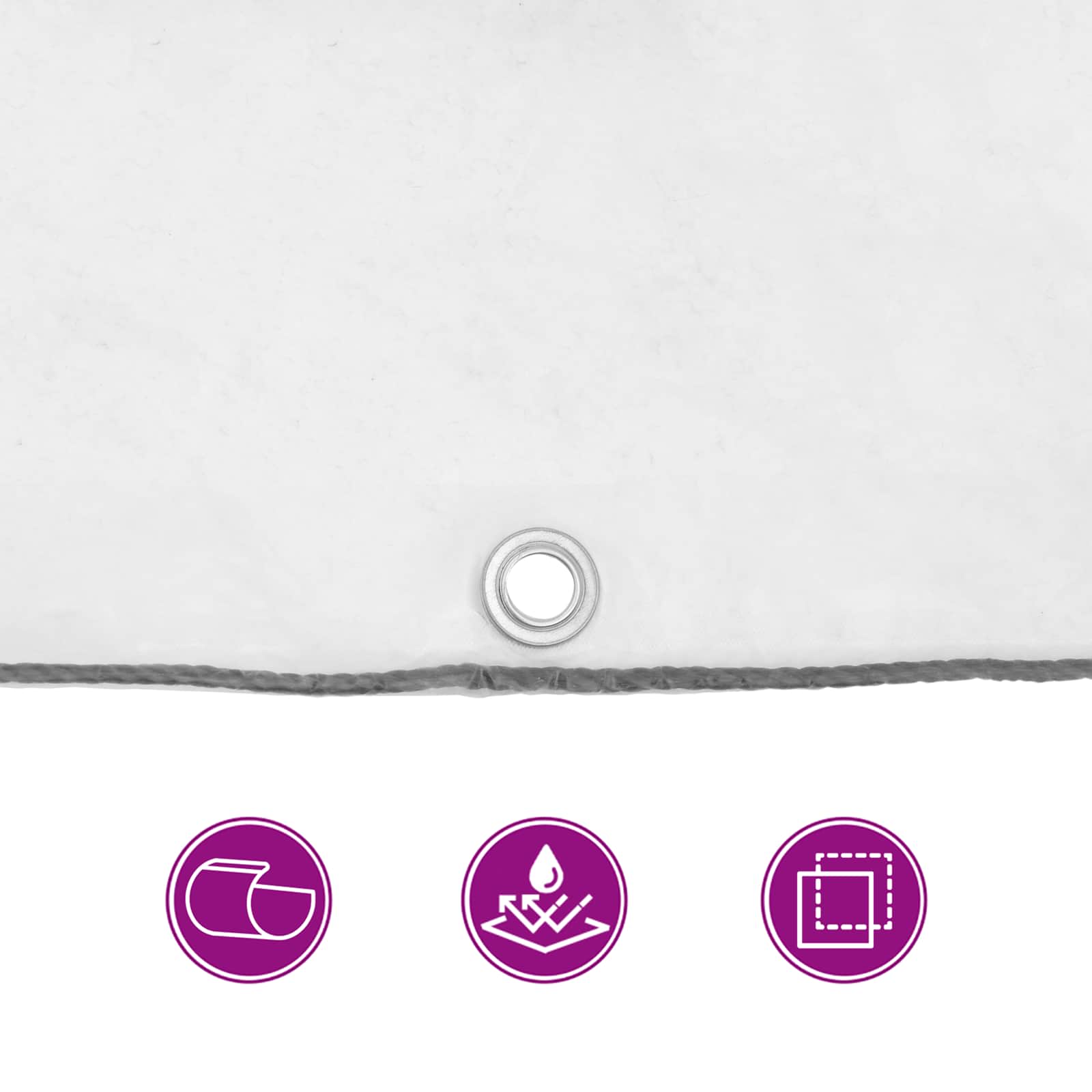 Copertura per Piante Trasparente 3 x 3 m PE