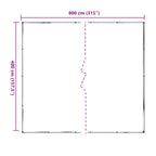 Copertura per Piante Trasparente 4 x 8 m PE