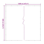 Copertura per Piante Trasparente 6 x 12 m PE