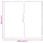 Copertura per Piante Trasparente 8 x 12 m PE