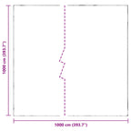 Telo con Occhielli Trasparente 10 x 10 m Polietilene