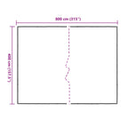 Copertura per Piante Trasparente 4 x 8 m PE