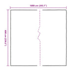 Copertura per Piante Trasparente 6 x 10 m PE