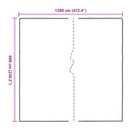 Copertura per Piante Trasparente 6 x 12 m PE