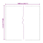 Copertura per Piante Trasparente 4 x 10 m PVC