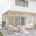 Copertura per Piante Trasparente 6 x 8 m PVC