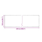 Copertura per Piante Trasparente 2,5 x 1,5 m PVC