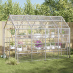 Copertura per Piante Trasparente 5 × 3,5 m PVC