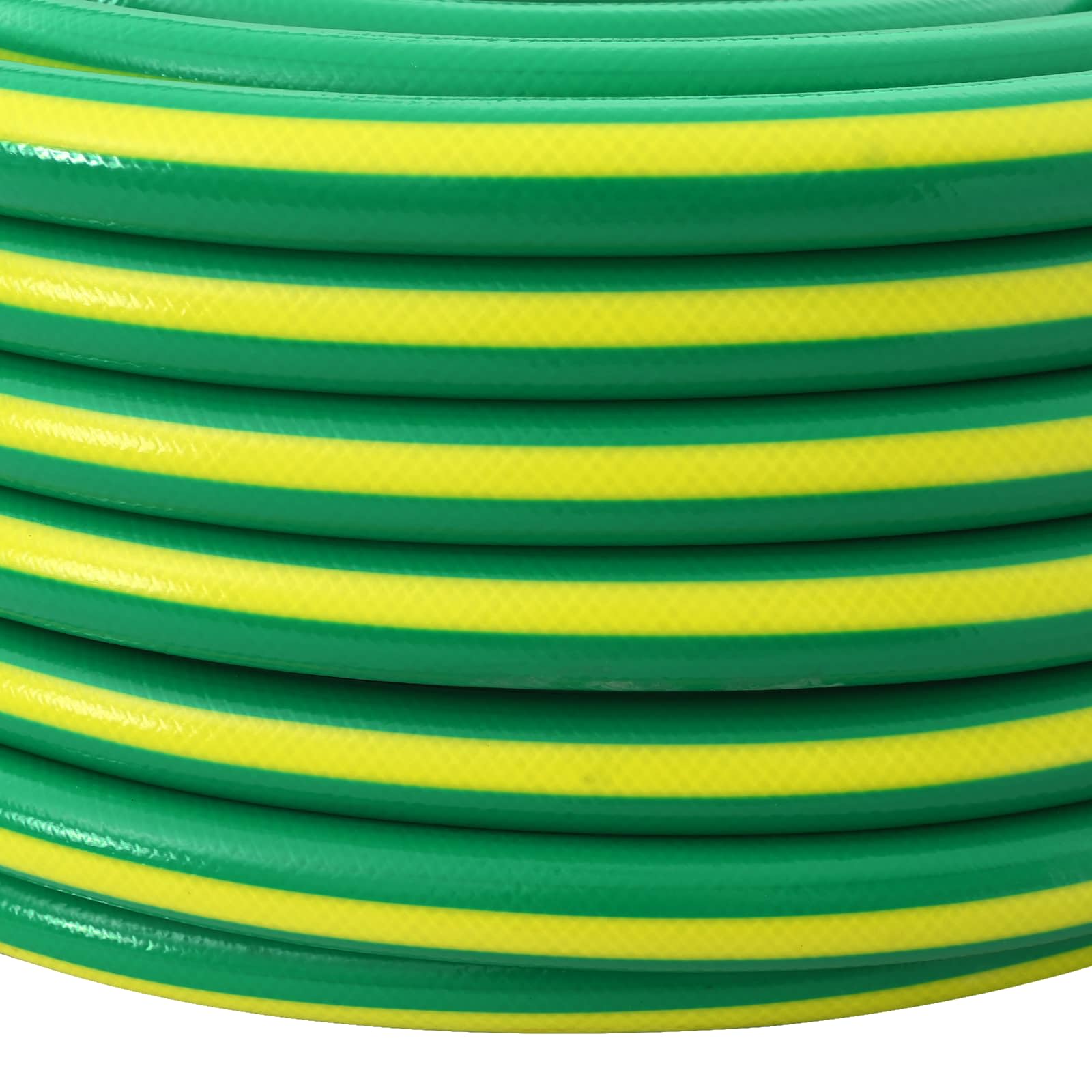 Tubo da Giardino 5-Ply Verde e Giallo 1 / 2'' 100 m PVC
