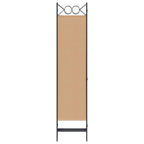 Divisore per Stanza a 6 Pannelli Beige 240 x 180 cm Tessuto