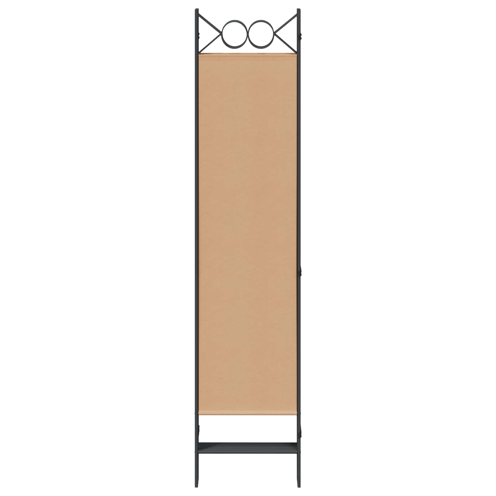 Divisore per Stanza a 6 Pannelli Beige 240 x 180 cm Tessuto