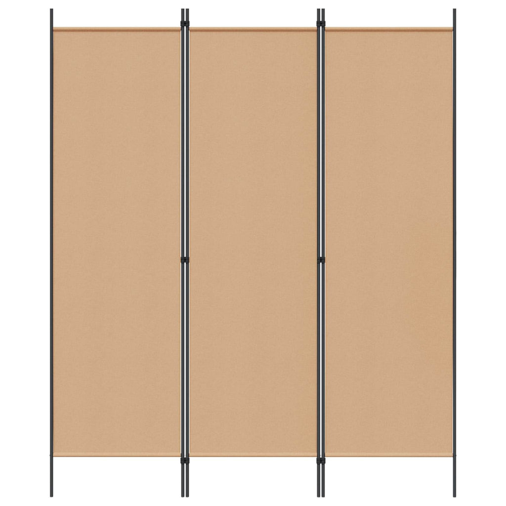 Divider per stanze Beige 150 x 180 cm Tessuto