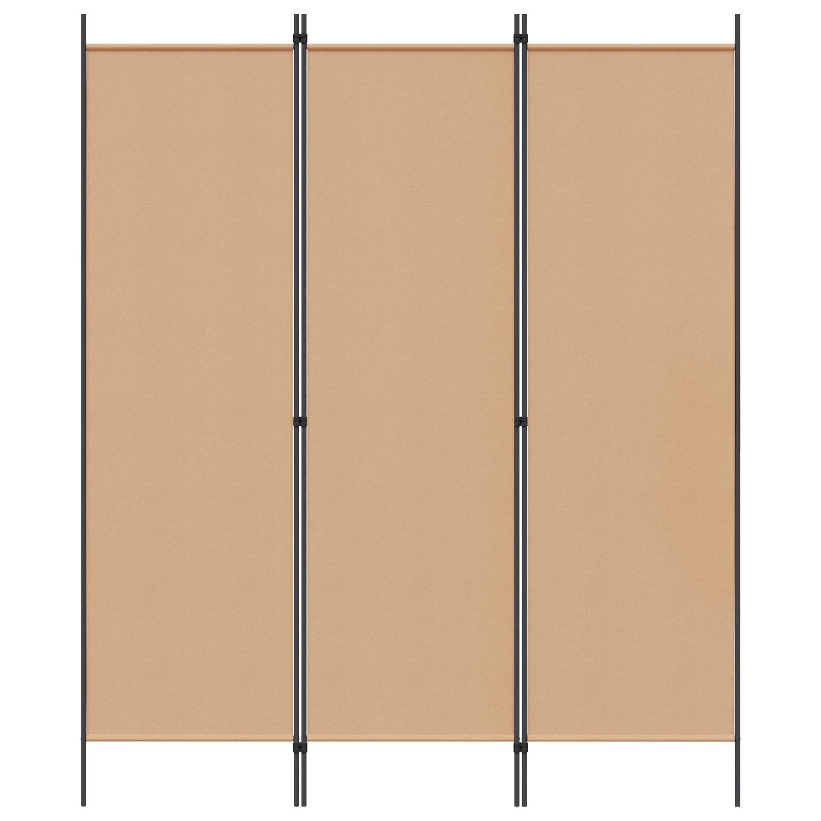 Divider per stanze Beige 150 x 180 cm Tessuto