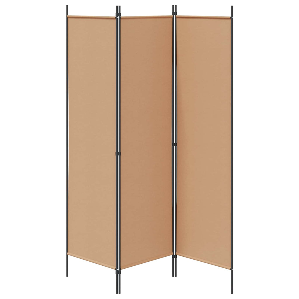 Divider per stanze Beige 150 x 180 cm Tessuto