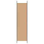 Paravento a 3 pannelli Beige 150 x 200 cm Tessuto