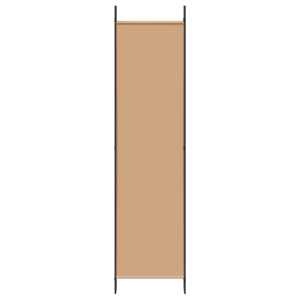 Divisore per Stanza a 6 Pannelli Beige 300 x 200 cm Tessuto