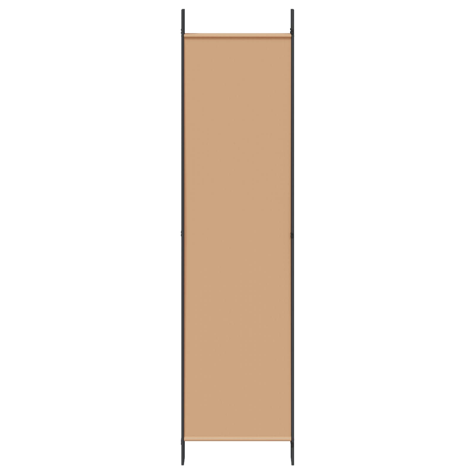 Divisore per Stanza a 6 Pannelli Beige 300 x 200 cm Tessuto