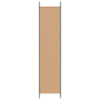 Paravento a 3 pannelli Beige 150 x 220 cm Tessuto
