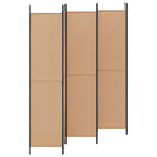 Divisore per Stanza a 6 Pannelli Beige 300 x 220 cm Tessuto