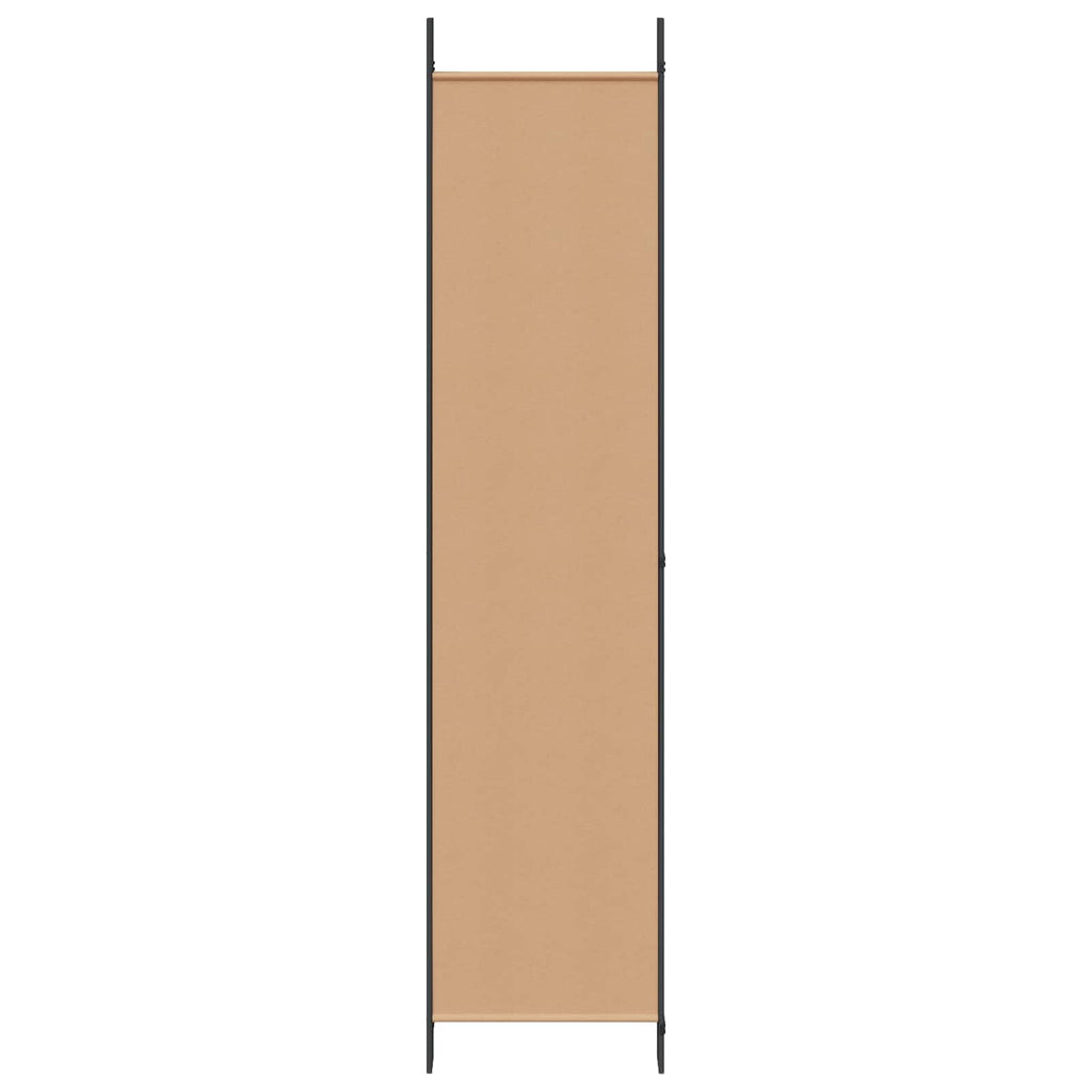 Divisore per Stanza a 6 Pannelli Beige 300 x 220 cm Tessuto