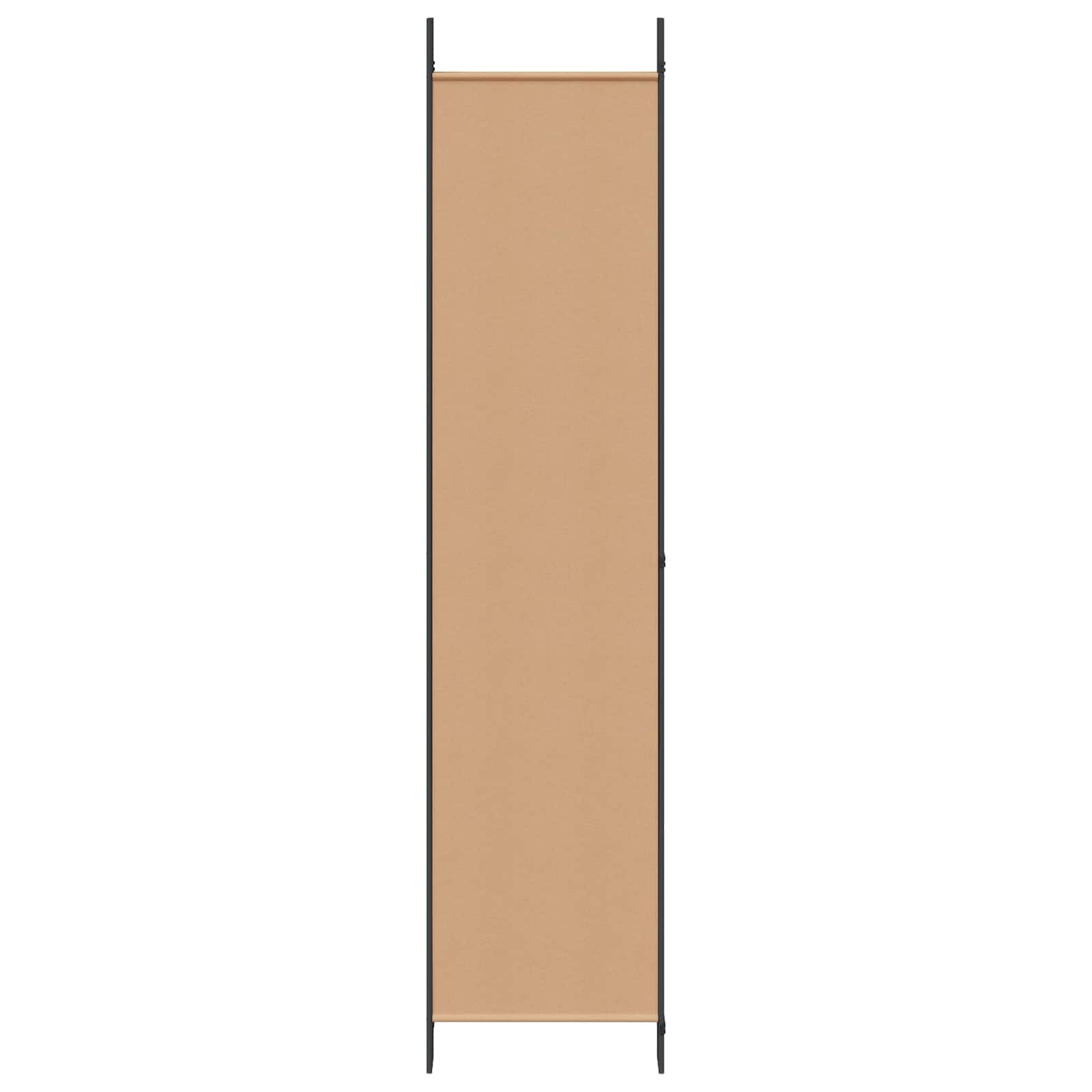 Divisore per Stanza a 6 Pannelli Beige 300 x 220 cm Tessuto
