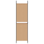 Divisore per Stanza a 6 Pannelli Beige 300 x 180 cm Tessuto