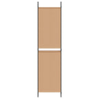 Divisore per Stanza a 6 Pannelli Beige 300 x 200 cm Tessuto