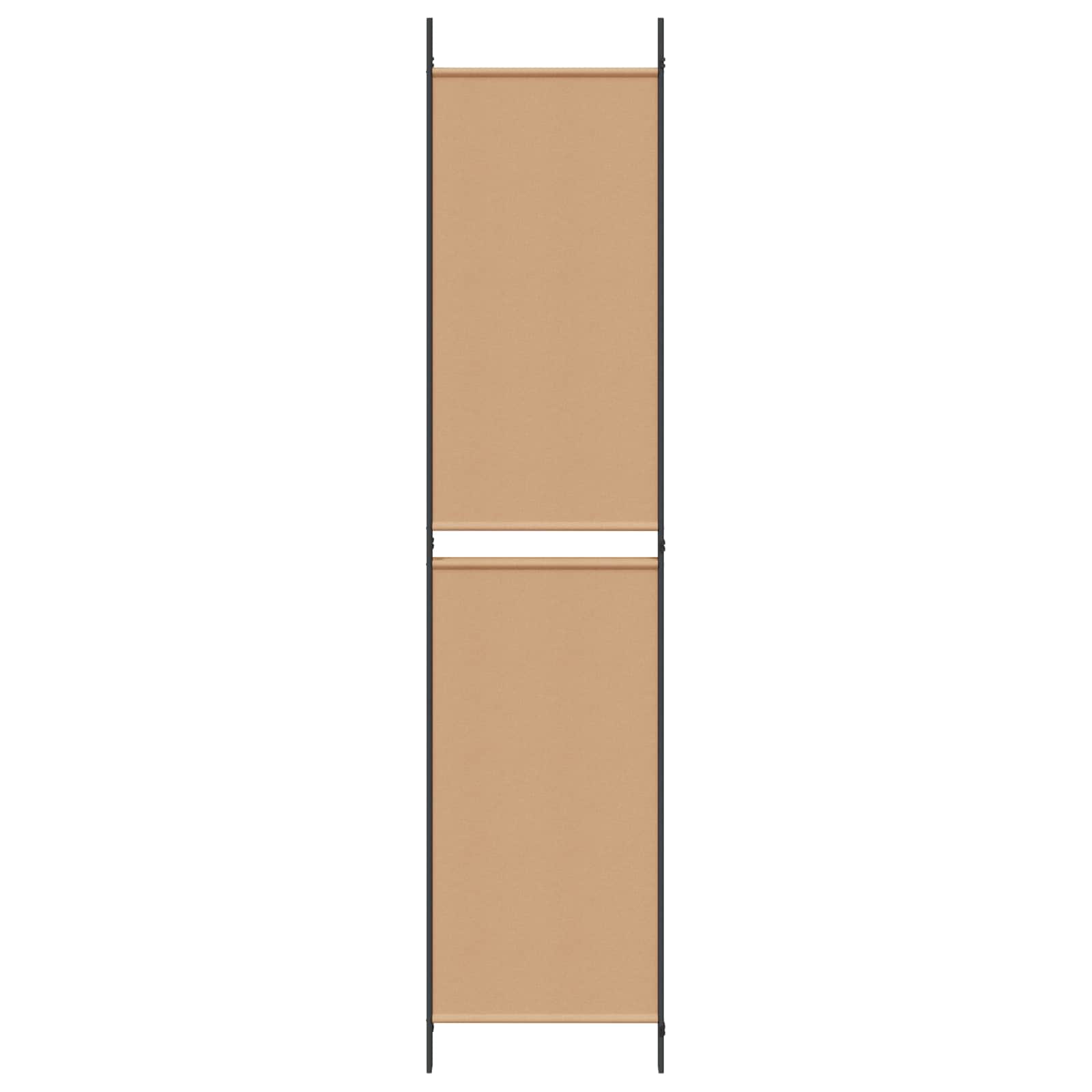 Pannello Divisorio a 3 Pannelli Beige 150 x 220 cm Tessuto