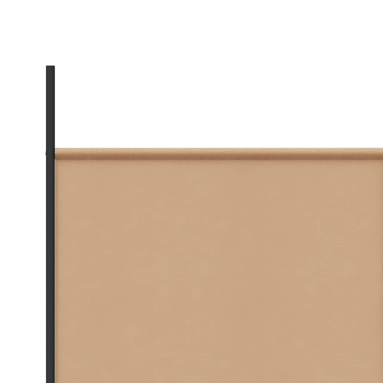 Divider Stanza a 2 Pannelli Beige 348 x 180 cm Tessuto