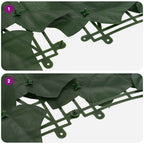 Schermo per balcone con foglie Verde Scuro 300 x 100 cm