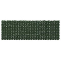 Schermo per balcone con foglie Verde Scuro 300 x 100 cm