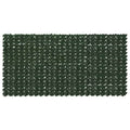 Schermo per balcone con foglie Verde Scuro 300 x 150 cm