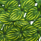 Schermo per balcone con foglie Verde e Giallo 300 x 75 cm