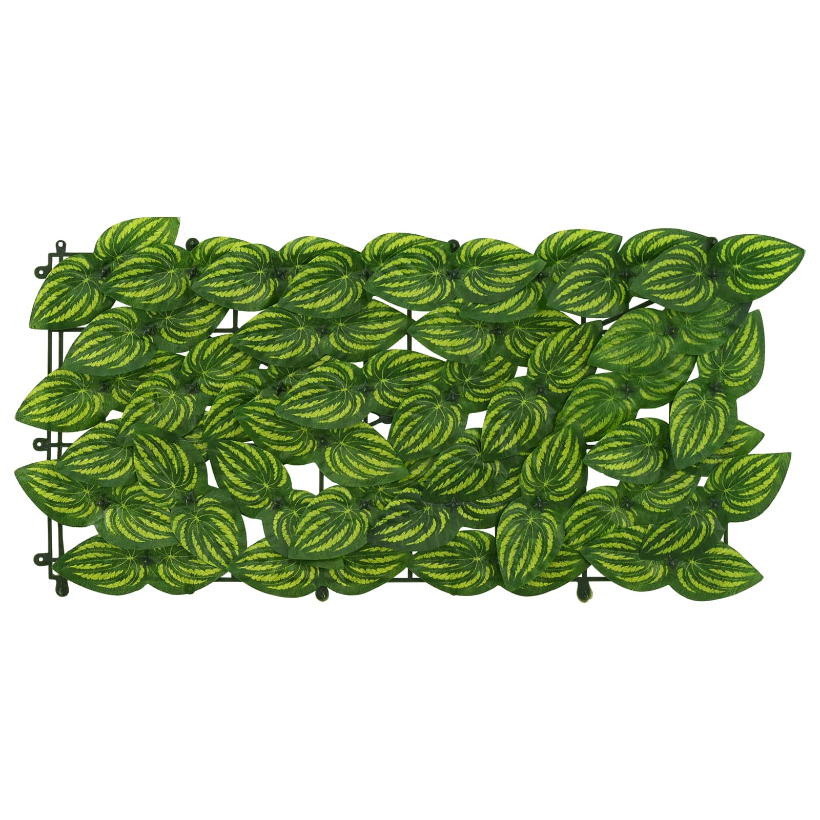 Schermo per balcone con foglie Verde e Giallo 400 x 75 cm