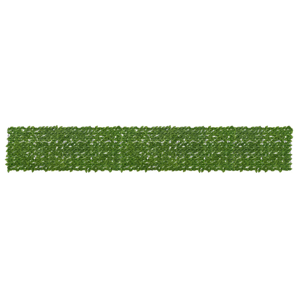 Schermo per balcone con foglie Verde e Giallo 500 x 75 cm