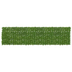 Schermo per balcone con foglie Verde e Giallo 400 x 100 cm