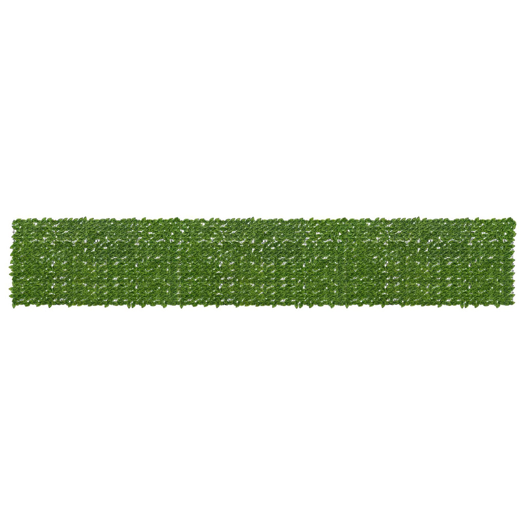 Schermo per balcone con foglie Verde e Giallo 600 x 100 cm
