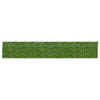 Schermo per balcone con foglie Verde e Giallo 600 x 100 cm