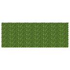 Schermo per balcone con foglie Verde e Giallo 400 x 150 cm