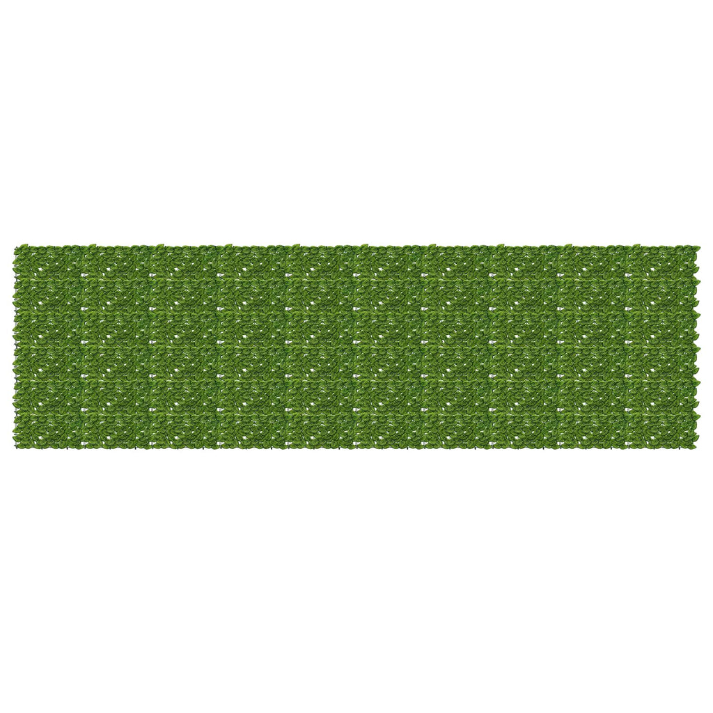 Schermo per balcone con foglie Verde e Giallo 500 x 150 cm