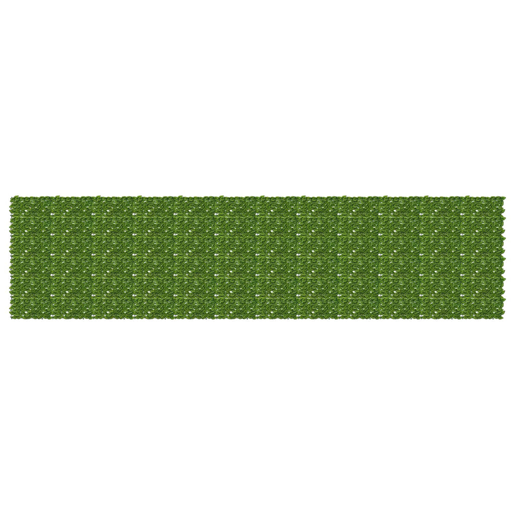 Schermo per balcone con foglie Verde e Giallo 600 x 150 cm